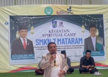 Kegiatan Spiritual Camp SMKN 7 Mataram untuk Membentuk Generasi Berakhlak Mulia