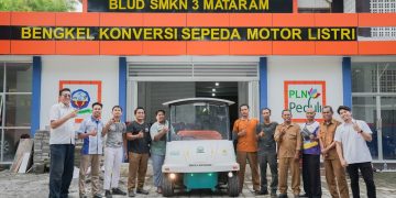 SMKN 3 Mataram Tampil di EV Experience Chapter 3 Mandalika, Kesiapan NTB Transisi Energi