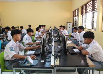1.414 Siswa SMKN 3 Mataram Mengikuti Asesmen Akhir Semester