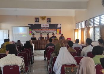 Sosialisasi KTA Pramuka Nasional di SMPN 11 Mataram