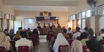 Sosialisasi KTA Pramuka Nasional di SMPN 11 Mataram