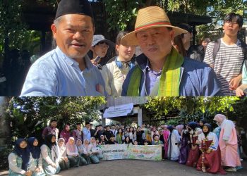 Kerja Sama Sister School, 24 Siswa Korea Selatan Kunjungi Pesantren Alam Sayang Ibu