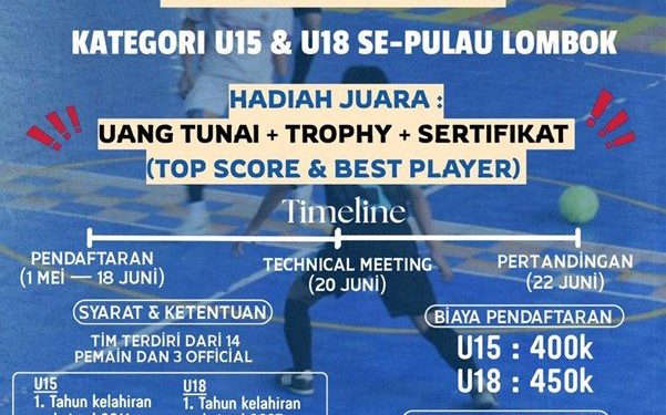 Prodi Akuntansi Gelar BONC Cup Season 2 Tahun 2025 untuk Pelajar SMP dan SMA se-Pulau Lombok