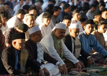 Salat Iduladha 1446 H di Unram