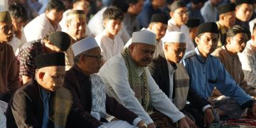Salat Iduladha 1446 H di Unram