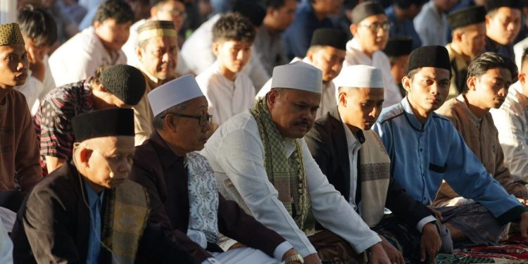 Salat Iduladha 1446 H di Unram