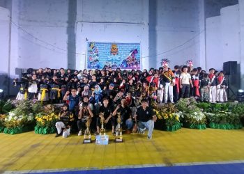Drumband SMPN 13 Mataram Menjadi Juara Umum Swara Marching Competition 2025