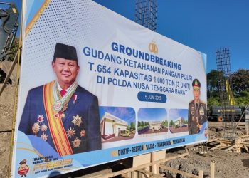 Listrik Andal untuk Sukses Groundbreaking Gudang Pangan Polri dan Panen Raya di Sumbawa
