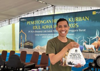 Momentum Iduladha, PLN NTB Salurkan Daging Kurban untuk Kuatkan Persaudaraan