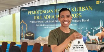 Momentum Iduladha, PLN NTB Salurkan Daging Kurban untuk Kuatkan Persaudaraan
