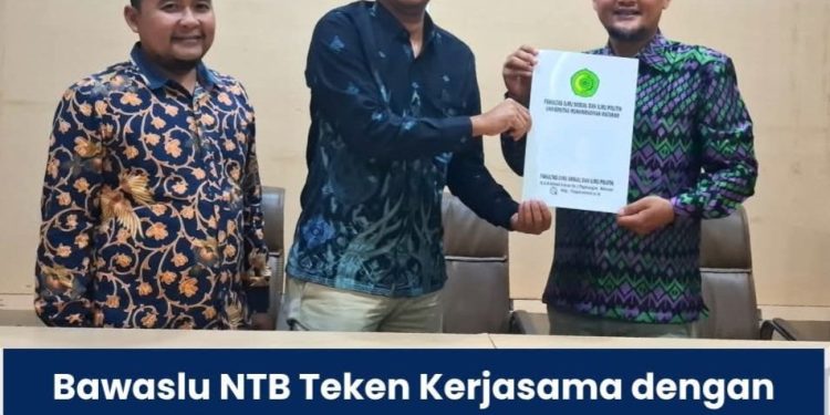 Penguatan Demokrasi Bawaslu NTB Jalin Kerja Sama Riset dengan Masyarakat