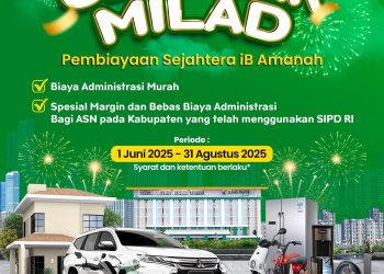 Promo Gelegar Milad 2025 dengan Margin Kompetitif untuk Beragam Pembiayaan Bank Syariah