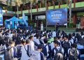 Jalan Menuju Piala 2025, Telkomsel Gelar MASIH Bersama di SMAN 5 Mataram