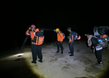 Pendaki Brasil Jatuh di Lereng Rinjani Sedalam 200 Meter dan Dinyatakan Selamat