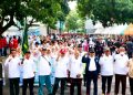 Gebyar Milad Ke-45, Ummat Adakan Jalan Sehat dan Bazar Meriah
