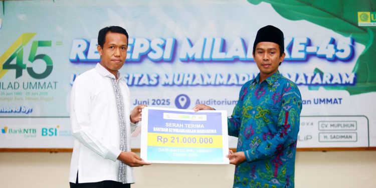 Umat Dukung Kewirausahaan Mahasiswa lewat Bantuan Rp21 Juta di Milad Ke-45