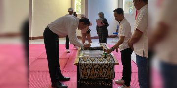 Aris Ansary Resmi Menjadi Ketua Shorinji Kempo Kabupaten Dompu