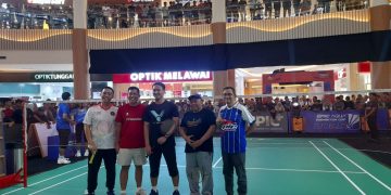 320 Peserta Ramaikan Epic Aqua Badminton Cup 2025 Dihadiri Mohammad Ahsan di LEM