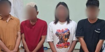 Empat Pria Ditangkap Polisi Diduga Terlibat Pesta Sabu di Lingsar