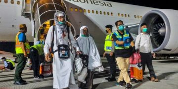 Kedatangan Jamaah Haji NTB Kloter Pertama di Lombok