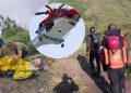 Pendaki Swiss Terluka Parah Dievakuasi Menggunakan Helikopter dari Gunung Rinjani
