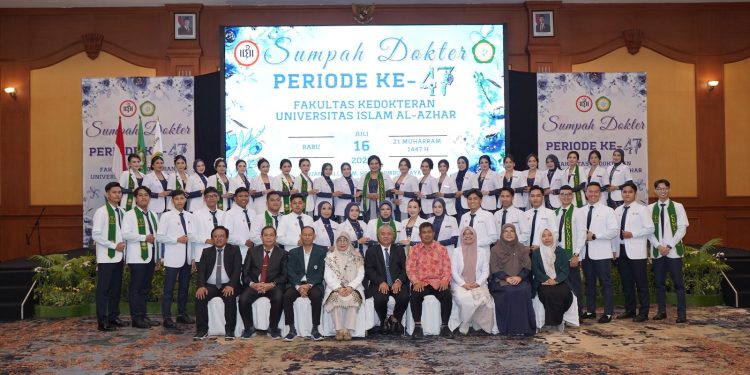 42 Dokter Baru Dilantik, Fakultas Kedokteran Unizar Tegaskan Komitmen Lahirkan Dokter Berkualitas