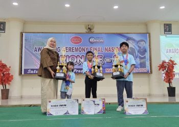 Hentakkan NTB dalam Kompetisi Matematika, Sains, dan Bahasa Inggris Tingkat Nasional Ke-3