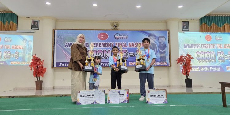 Hentakkan NTB dalam Kompetisi Matematika, Sains, dan Bahasa Inggris Tingkat Nasional Ke-3