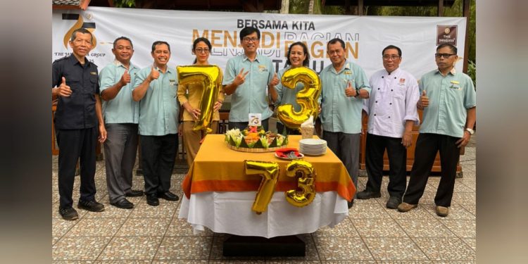 Merayakan Ulang Tahun Ke-73 dengan Tema Bersama Kami Menjadi Bagian Ceritamu