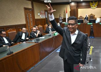 Hasto Kristiyanto Dihukum Penjara Tiga Tahun Enam Bulan