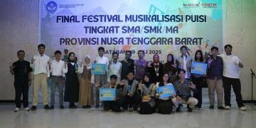 Siswa Diajak Apresiasi Puisi melalui Festival Musikalisasi Puisi Tingkat NTB