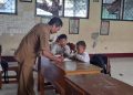 MPLS di SDN 36 Ampenan Tetap Normal Meski Hanya Tiga Siswa Baru