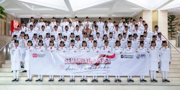 Dorong Semangat Nasionalisme, 15 Tahun BRI Apresiasi Anggota Paskibraka dan Tenaga Pendukung Nasional