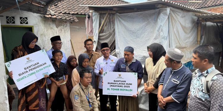 Bantuan Rumah Layak Huni dan Biaya Pendidikan untuk Keluarga Almarhum Tohir di Lombok Timur