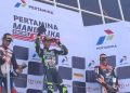 Putaran Ketiga Diwarnai Crash Pembalap, Arai Agaska Meraih Kemenangan di Tanah Air