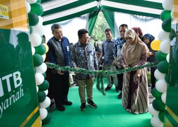 Bank Syariah Resmikan Gedung Baru Kantor Cabang Pembantu Narmada