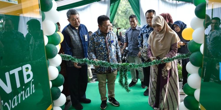 Bank Syariah Resmikan Gedung Baru Kantor Cabang Pembantu Narmada