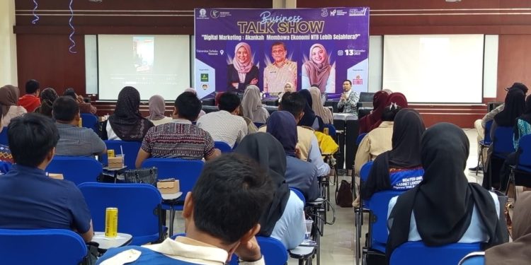 Dies Natalis Ke-41, UT Mataram Gelar Business Talk Show untuk Dukungan UMKM Lokal