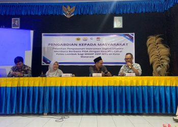 Pengabdian Dosen FKIP Unram Mendorong Guru Untuk Menguasai Literasi PISA dan Media Digital