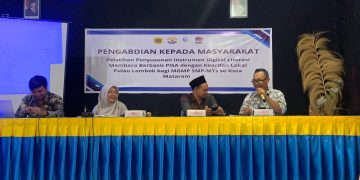 Pengabdian Dosen FKIP Unram Mendorong Guru Untuk Menguasai Literasi PISA dan Media Digital