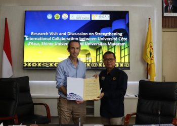 Kerja Sama Riset Internasional Unram dengan Prancis dan Jepang