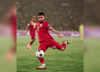 Bek Kiri Timnas Indonesia Calvin Verdonk Tidak Ada Saat Lawan Arab Saudi