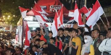 Nobar Timnas Indonesia vs Arab Saudi di Mataram