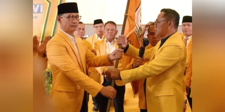 Aklamasi Pimpin Golkar Kota Mataram, Rino Rinaldi Target Tambah Kursi Dewan