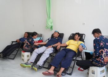 Aksi Sosial Donor Darah Dalam Rangka Dies Natalis ke-63 Unram