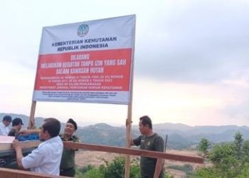 Warga Diduga Buka Segel Tambang Ilegal Dekat Mandalika