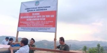 Warga Diduga Buka Segel Tambang Ilegal Dekat Mandalika