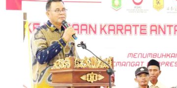 Gelar Kejuaraan Karate Pelajar, Bupati Dorong Regenerasi Atlet