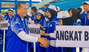 Gubernur Iqbal Lepas 102 Atlet NTB untuk Popnas dan Peparpenas 2025