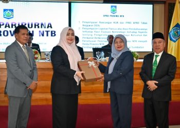Rancangan KUA-PPAS Pemprov NTB untuk DPRD NTB Proyeksi APBD 2026 Turun 14,47 Persen